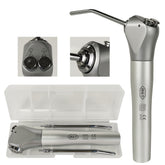 Dental Triple 3-Way Syringe Handpiece - Aircraft-Grade Aluminum with 2 Autoclavable Stainless Steel Nozzles