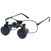 Dental Binocular Loupes 2.5X/3.5X - Optical Glass Headband Magnifier 320-420mm