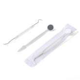 50 Packs Dental Disposable Instrument Kit Mirror and Explorer Probe Multiple Function