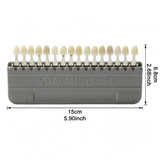VITA 16 Colors Teeth Shade Guide - VITAPAN Classical Porcelain Crown Veneer Color Matching CE Certified