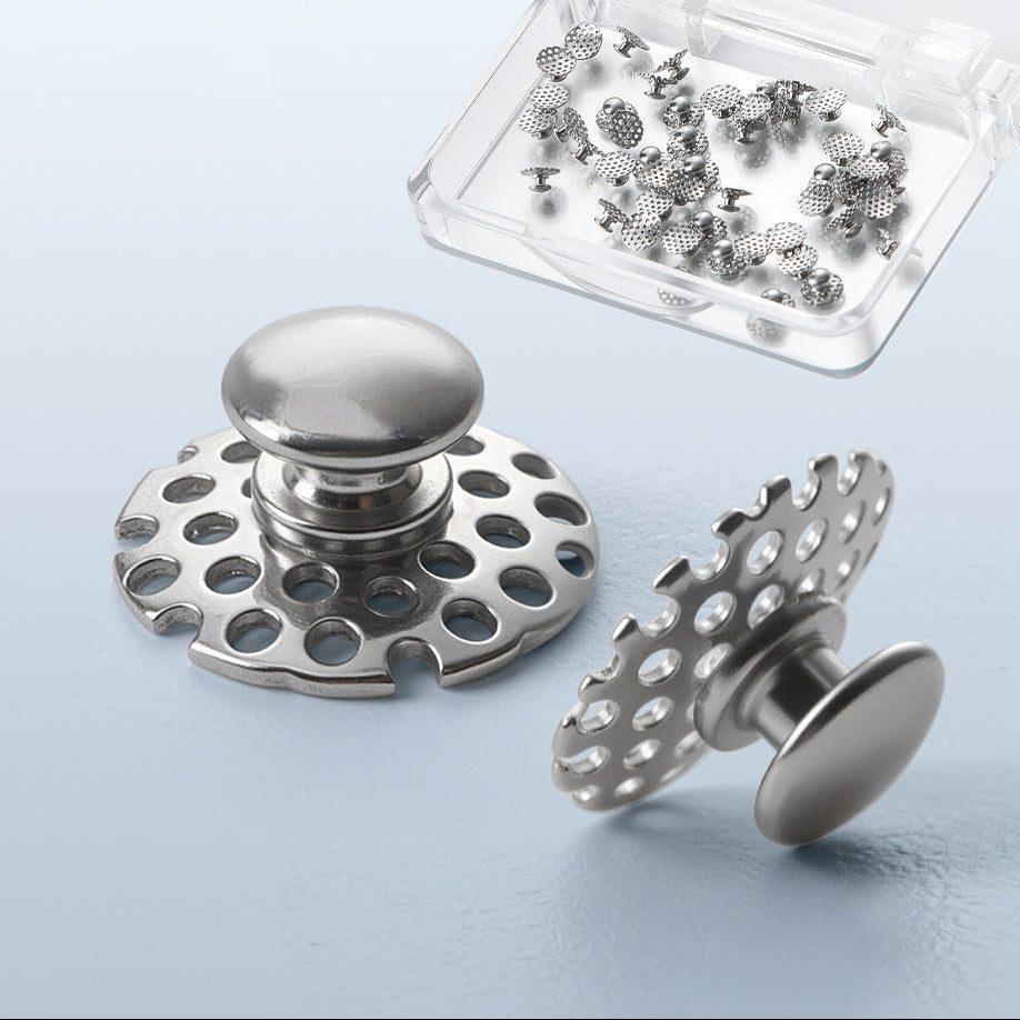 50pcs/Box Dental Orthodontic Lingual Buttons with Round Hole