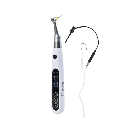 Dental Wireless 2-in-1 Endo Motor & Apex Locator - 16:1 Contra Angle 11 Programs