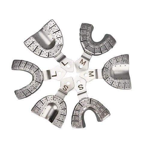 Dental Implant Locator Impression Tray - 316 Medical Grade Stainless Steel Autoclavable Removable Partial Mold