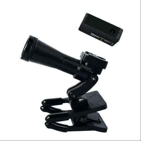 Dental LED Headlight 5W 60000 Lux - Wireless Clip-on Headlamp for Dental Loupes & Magnifiers