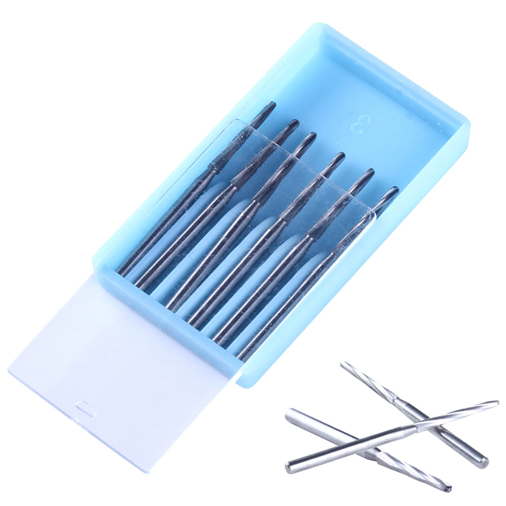 6pcs/Box Dental FG Zekrya Burs 28mm Surgical Carbide Bone Cutters Finishing Burs