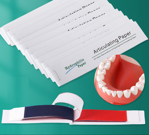 Dental Articulating Paper Strips 144 Sheets 110×21mm Dental Lab & Clinical Tools