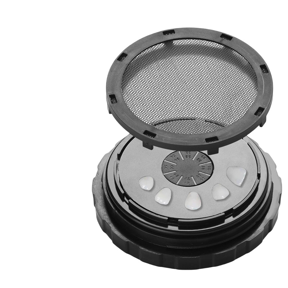 Dental Veneer Storage Box - Ceramic Denture Pretreatment Organizer with Protective Membrane