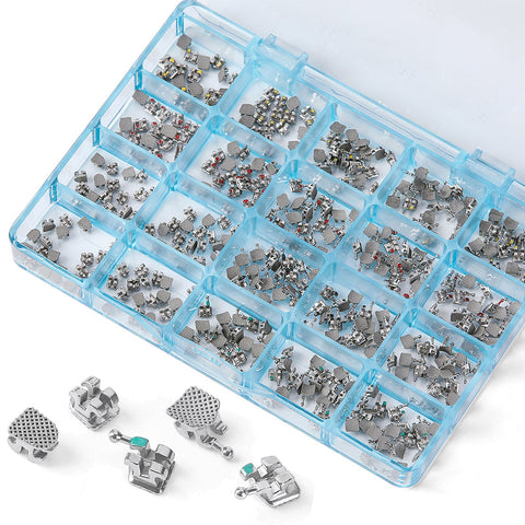 Dental Orthodontic Brackets Braces Metal