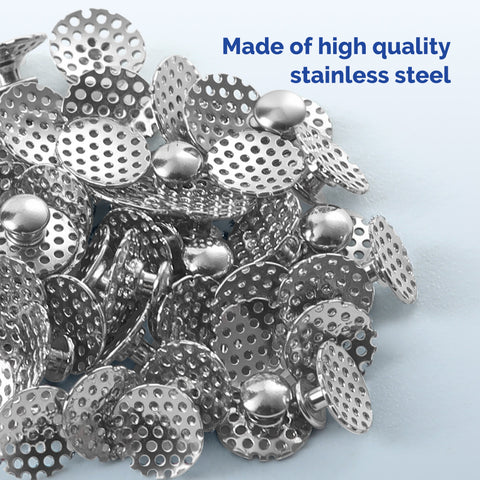 50pcs/Box Dental Orthodontic Lingual Buttons with Round Hole