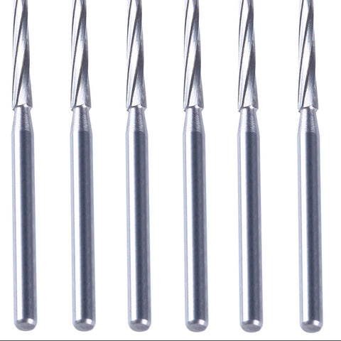 6pcs/Box Dental FG Zekrya Burs 28mm Surgical Carbide Bone Cutters Finishing Burs
