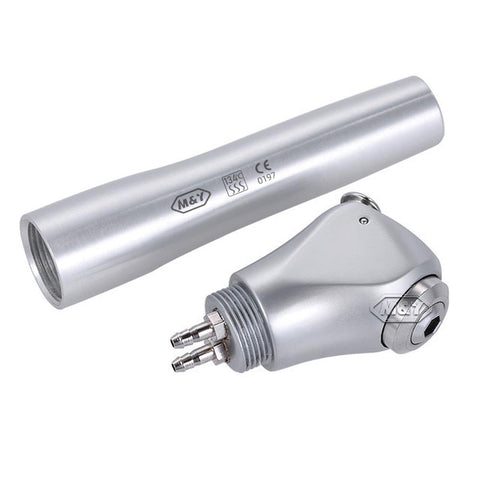 Dental Triple 3-Way Syringe Handpiece - Aircraft-Grade Aluminum with 2 Autoclavable Stainless Steel Nozzles