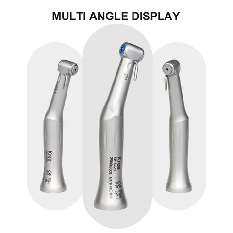 Dental 20:1 Implant Surgery Contra Angle - Low Speed Handpiece 80Ncm Max Torque E-type