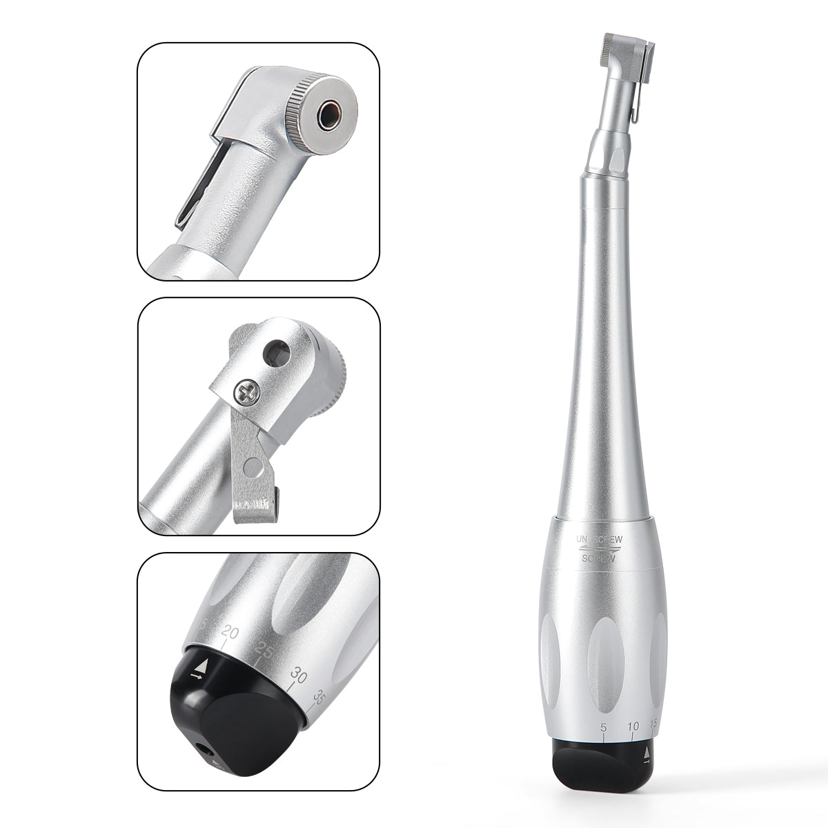 Dental Universal Implant Torque With 16pcs Drivers Wrench Dentistry Latch Head Handpiece 5 to 35 N.cm Dental Instrument