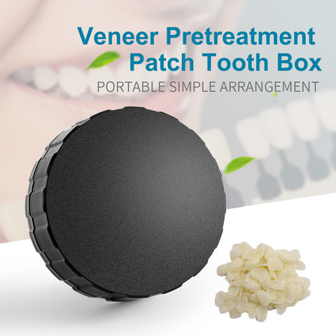 Dental Veneer Storage Box - Ceramic Denture Pretreatment Organizer with Protective Membrane