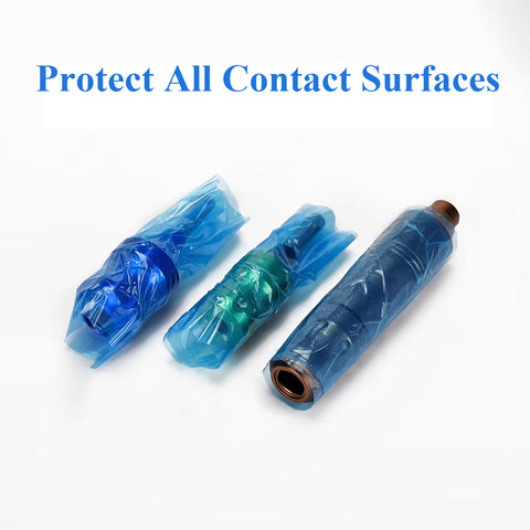 1200pcs Barrier Film Roll - Disposable Waterproof Self-Adhesive Protective Film 10x15cm for Dental & Tattoo