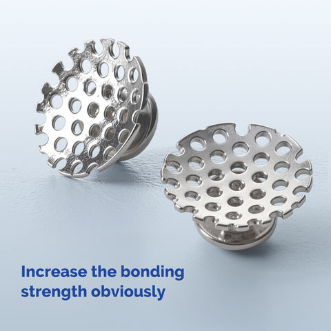 50pcs/Box Dental Orthodontic Lingual Buttons with Round Hole