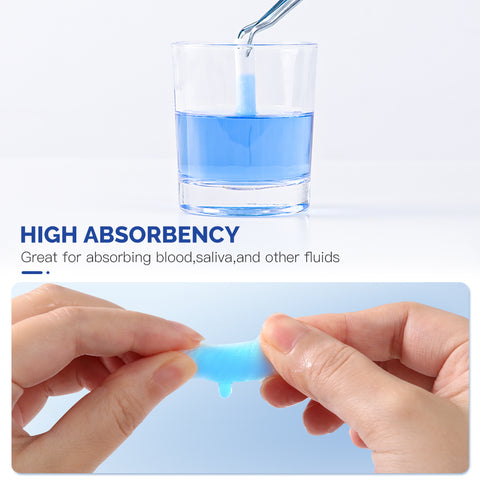 1000 Pcs High Absorbent Dental Cotton Rolls - 100% Cotton | Dentist Surgical & Teeth Whitening Supplies