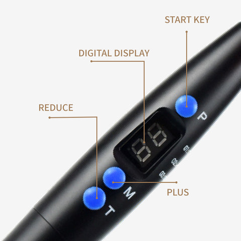 Dental LED Curing Light Wireless 1200-1500mw/cm² - Rechargeable Resin Cure Lamp