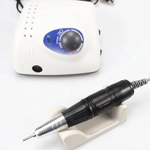Dental Lab Electric Micro Motor 65W 45000RPM - 210 Pro Polishing Grinding Machine with 6 Burs