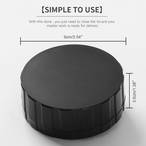 Dental Veneer Storage Box - Ceramic Denture Pretreatment Organizer with Protective Membrane