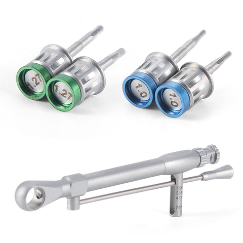 Dental Implant Torque Screwdriver Wrench Kit 10-70N.cm 16Pcs Universal Dentistry Tools