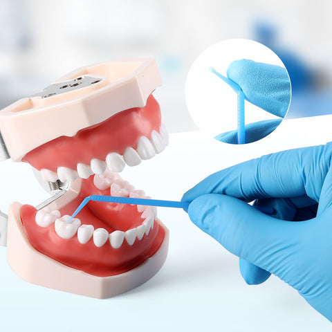 4 Barrels Disposable Dental Microbrush Applicators - 1.2/1.5/2.0/2.5mm | Dentistry Cleaning Tools