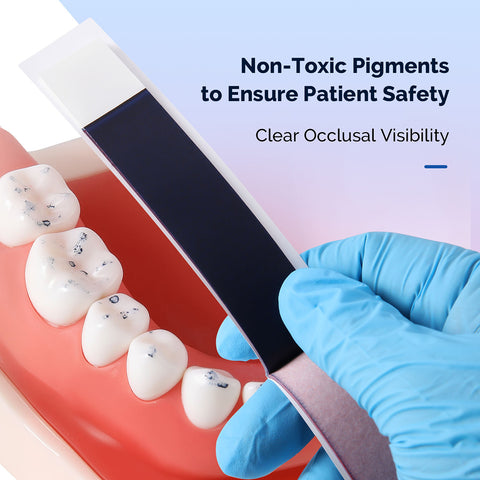 Dental Articulating Paper Strips 144 Sheets 110×21mm Dental Lab & Clinical Tools