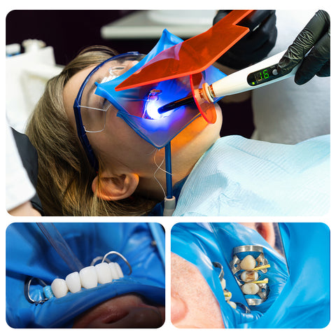 36pcs Natural Latex Dental Rubber Dams Oral Care Materials