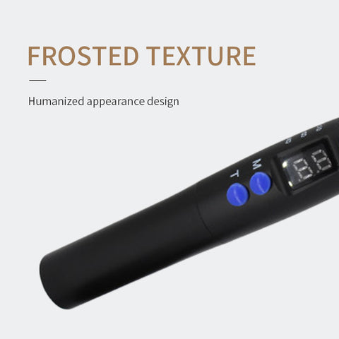 Dental LED Curing Light Wireless 1200-1500mw/cm² - Rechargeable Resin Cure Lamp