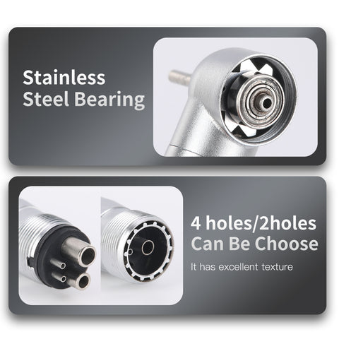 Dental High Speed Handpiece - Standard Push Button 2/4 Holes Single Water Spray