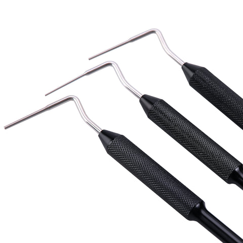 Buchanan Hand Pluggers Set - 3PCS Dual-Ended NiTi/Stainless Steel Endo Obturation Tools #1 #2 #3