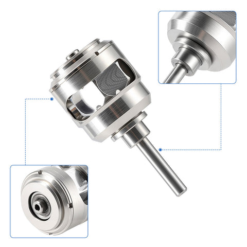 Dental 45 Degree Surgical High Speed Handpiece Standard Head Push Button Single Way Spray