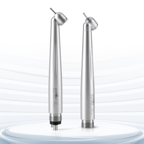 Dental 45 Degree Surgical High Speed Handpiece Standard Head Push Button Single Way Spray