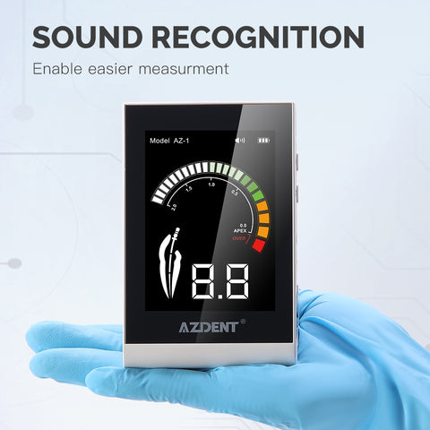 Dental Apex Locator Color Display - Portable Endodontic Root Canal Measurement Device