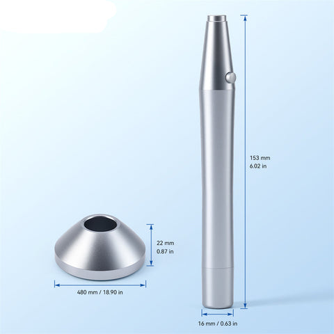 Dental Wireless Gutta Percha Cutter - 280°C Heating Pen with 8 Tips Root Canal Instrument