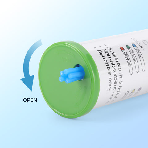 4 Barrels Disposable Dental Microbrush Applicators - 1.2/1.5/2.0/2.5mm | Dentistry Cleaning Tools