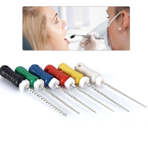 Dental Hand Use K-Files 21/25/31mm Stainless Steel Endodontic Root Canal Files Dentist Tools Lab Instruments