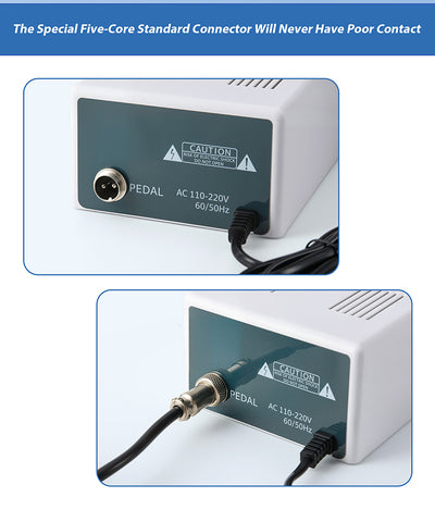 Dental Polishing Micromotor 35000RPM Complete Set - Marathon Lab Carving Machine