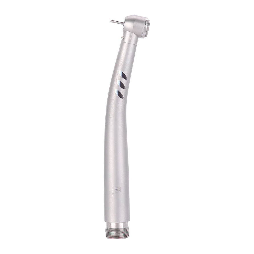Dental LED High Speed Handpiece E-generator - Push Button Triple Water Spray 2/4 Hole