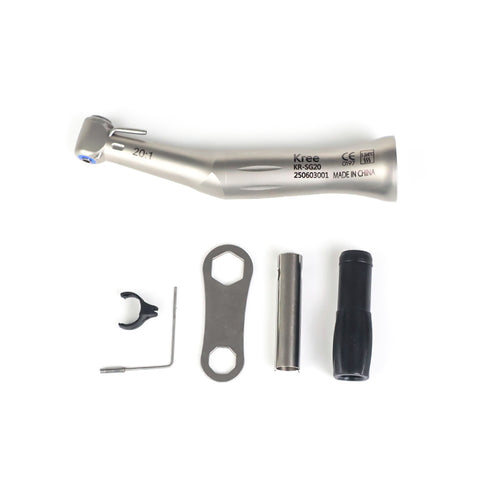 Dental 20:1 Implant Surgery Contra Angle - Low Speed Handpiece 80Ncm Max Torque E-type