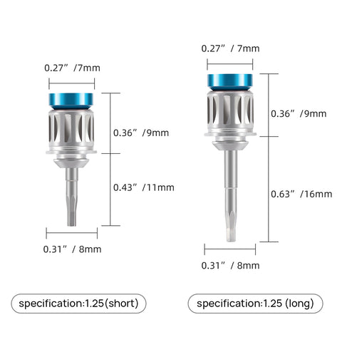 Dental Implant Torque Screwdriver Wrench Kit 10-70N.cm 16Pcs Universal Dentistry Tools