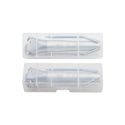 Dental Triple 3-Way Syringe Handpiece - Aircraft-Grade Aluminum with 2 Autoclavable Stainless Steel Nozzles
