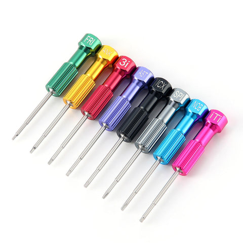 Set Dental Implant Screw Driver 8pcs Screwdrivers with Holder Laboratory Instrument Dentistry Tools