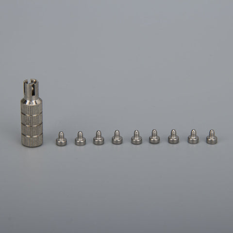 Dental Implant Locator Impression Tray - 316 Medical Grade Stainless Steel Autoclavable Removable Partial Mold