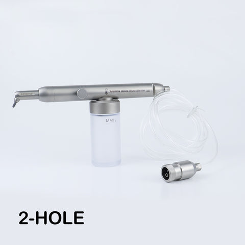 Aluminum Oxide Micro Blaster Complete Kit - Dental Sandblaster 2/4 Hole Interface