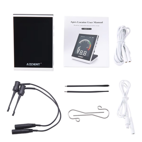 Dental Apex Locator Color Display - Portable Endodontic Root Canal Measurement Device