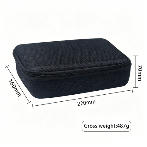 Dental Loupe with LED Lamp 2.5x/3.5x Magnification - Metal Frame Medical Magnifier with Fabric Box