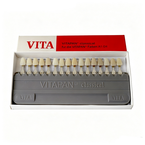 VITA 16 Colors Teeth Shade Guide - VITAPAN Classical Porcelain Crown Veneer Color Matching CE Certified