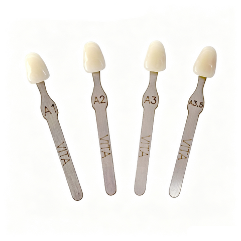 VITA 16 Colors Teeth Shade Guide - VITAPAN Classical Porcelain Crown Veneer Color Matching CE Certified